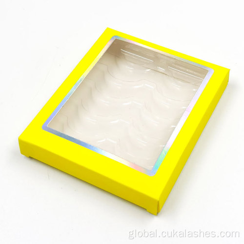 Paper Eyelash Box 5 pairs lash box with tray eyelash case Supplier